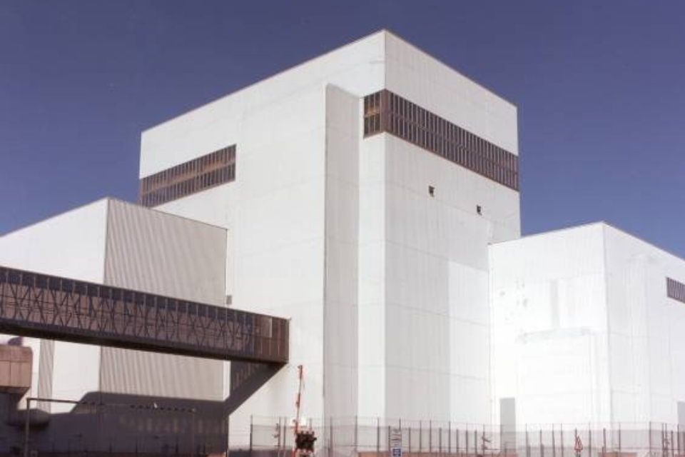 Exterior of HALES facility on the Sellafield site.